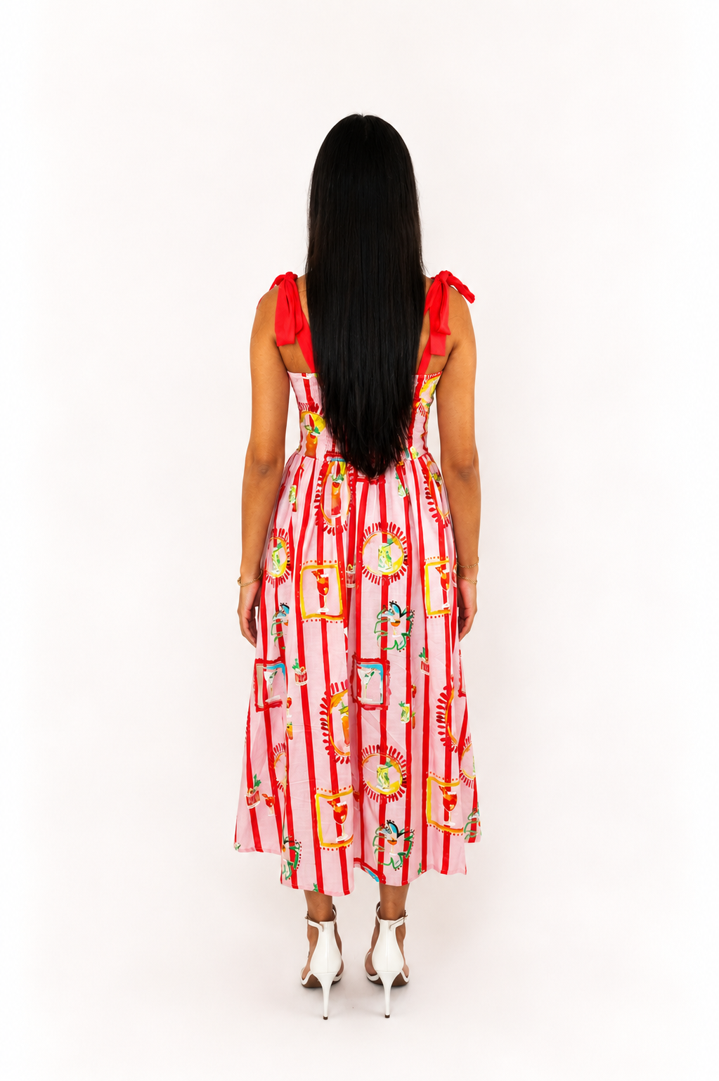 Sorbetto Strap Maxi Dress