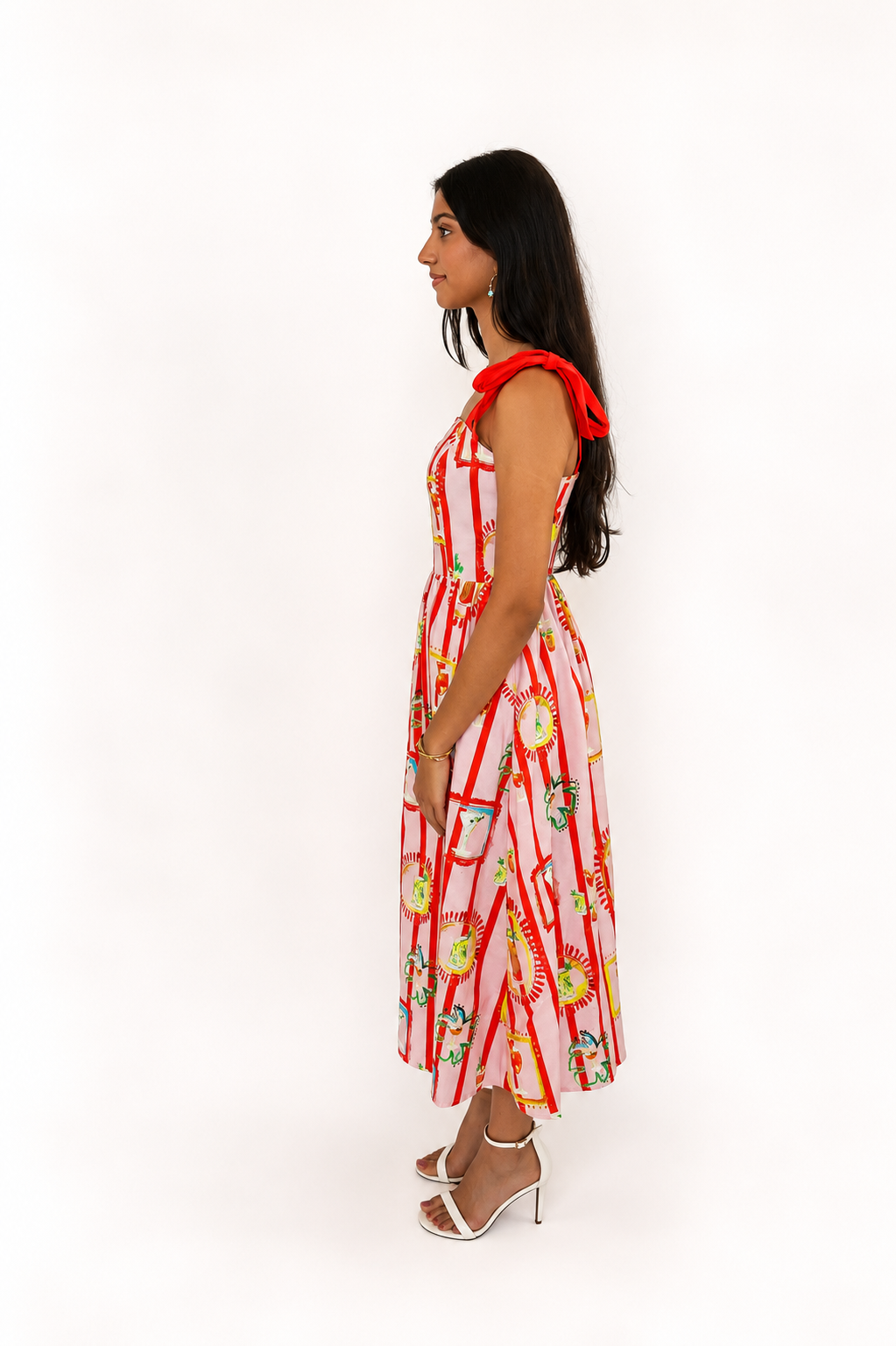 Sorbetto Strap Maxi Dress